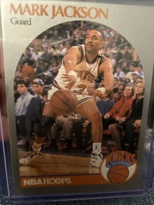 1990-91 NBA Hoops - #205 Mark Jackson Netflix Mendez Brothers �� - Bild 1 von 13