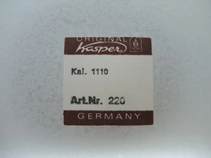 Segunda rueda para Kasper 1100, Dugena 802, cuarta rueda, parte 220 - Imagen 1 de 2
