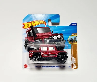 Modellino Hot Wheels Mattel 2025  Land Rover Defender Double Cab - Immagine 1 di 2