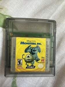 Monsters Inc Game Boy Color *tested And Working* - Picture 1 of 3