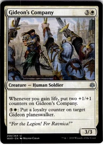 MTG Gideon's Company War of the Spark Uncommon #268 - Picture 1 of 2