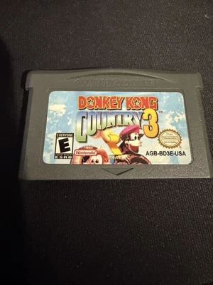 Donkey Kong Country 3 - Nintendo Game Boy Advance - Tested Working  - Fast Post✅ - Image 1 of 4