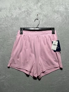 Pantaloncini da allenamento Champion bambina rosa lilla bustina 3" cotone nuovi con etichette taglia L large 14 - Foto 1 di 4