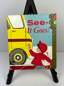 See—It Goes! Whitman Tell-a-Tale Vintage Children’s Book 1953 - Picture 1 of 4