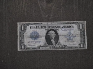 1923 $1 silver certificate large note Y72519959 circulated ungraded uncertified - Picture 1 of 2