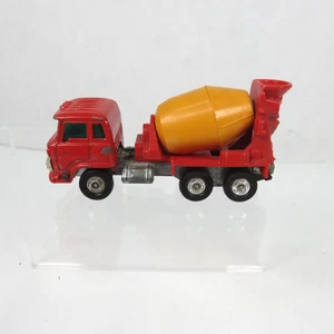 Tomica #52 HINO Truck Cement Mixer Orange Red S=1 102 Japan - Picture 1 of 10