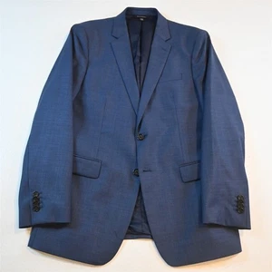 Banana Republic 40R Blue Wool Slim 215483 Mens Blazer Suit Jacket Sport Coat - Picture 1 of 12