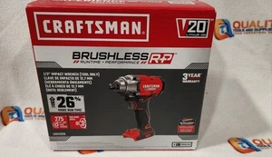 New CRAFTSMAN CMCF921B V20 20V Max Brushless 1/2" Impact Wrench - Bare Tool - Picture 1 of 4