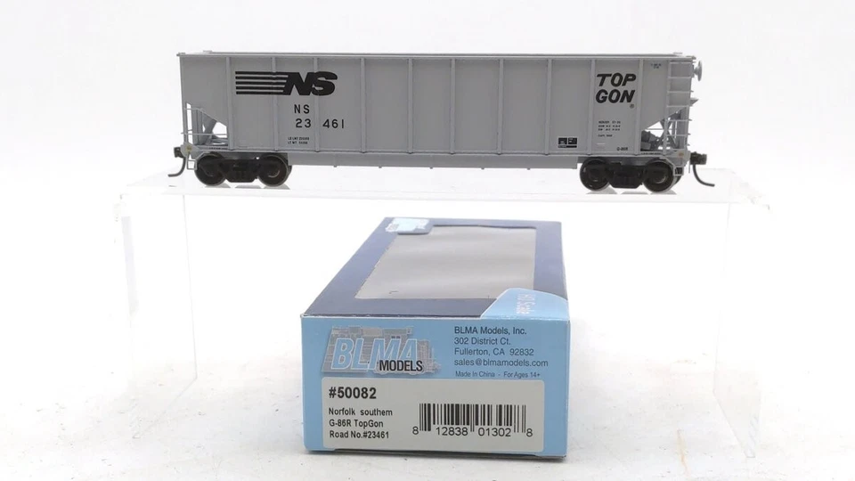 BLMA Models 50082 HO Scale Norfolk Southern G-86R TopGon Gondola #23461 NIB - Image 1 of 1