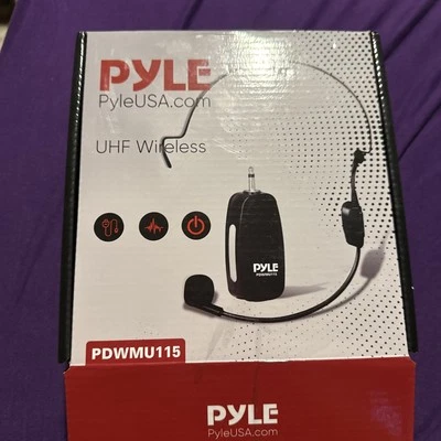 Pyle UHF Wireless Microphone SystemPDWMU115 - Image 1 of 4