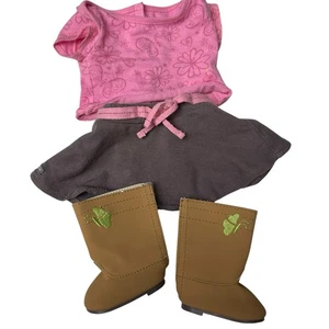 American Girl True Spirit Meet Outfit mit Stiefeln Rentner - Bild 1 von 3