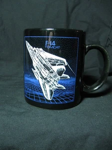 Vintage Military F-14 Tomcat Coffee Cup Mug FREE SHIP - Picture 1 of 5