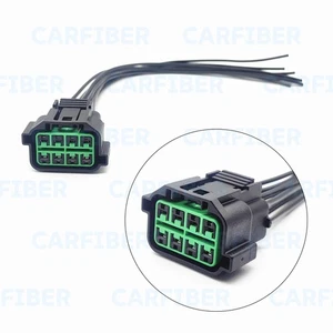 8-Way Halogen Headlight Pigtail Connector Harness Fits Hyundai Kona 2018-2021 - Picture 1 of 8