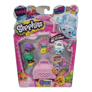 Shopkins Temporada 4 NUEVO Shopkins/Petkins Paquete de 5 - Imagen 1 de 2