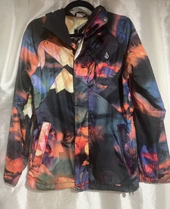 Women’s Volcom Ski Snowboarding Jacket S XS Special Edition Nebula Hooded - Picture 1 of 11