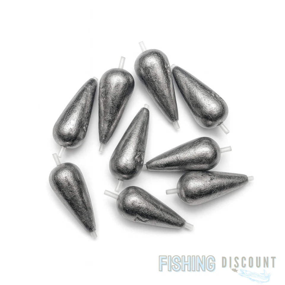 5 - 20 Stück Durchlaufblei Lochblei – Angelblei in 2 - 30 g - Bild 1 von 1