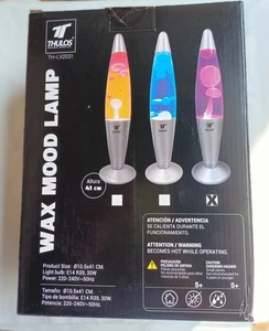 LAMPARA DECORATIVA, MAGMA LAVA DE SOBREMESA 41 CMS- CON CABLE A 220V - Imagen 1 de 3