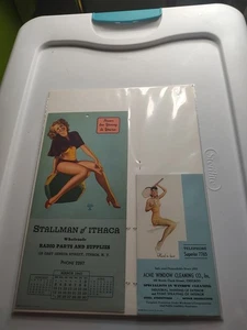 Lot Of Vintage Pin Up Advertising Pre Owned With Free Shipping - Picture 1 of 8