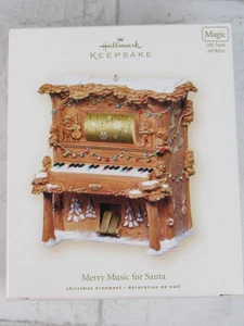 Hallmark Keepsake Christmas Ornament Magic Merry Music for Santa Lights/Sounds - Picture 1 of 6