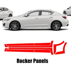 ROCKERS PreCut PPF Paint Protection Film For Acura ILX Premium 2019-2022 - Picture 1 of 6
