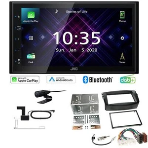 JVC Autoradio Apple CarPlay Android DAB+ für Toyota RAV 4 III 2006-2013 schwarz - Bild 1 von 8