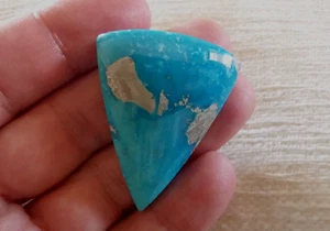 Türkisfarbener Naturstein, nicht stabilisierter Cabochon, große Menge verfügbar - Bild 1 von 11