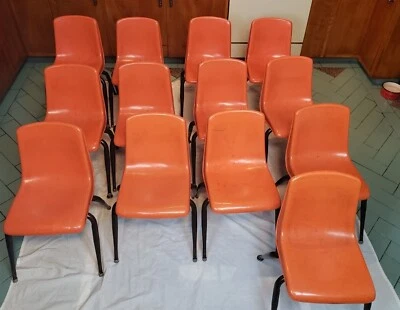 Vintage VIRCO Assorted Childs Hard Plastic Chairs Mid Century 28" T Retro - Image 1 of 4