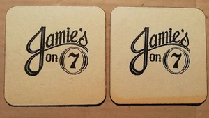 2 ORIGINAL BIERDECKEL - JAMIE'S ON 7 - Bild 1 von 2