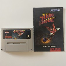 Aero The Acro-bat / Acrobat - SNES / Super Nintendo - AUS Game And Manual