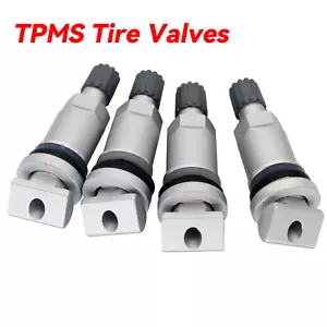 For Jeep Volvo Ford Chrysler 4x Tyre Pressure Sensor Valve Stem Replacement Kit - Picture 1 of 7