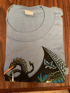 ORIGINAL ATARI DRAGON SLAYER T-SHIRT L 42-44 - Picture 1 of 2