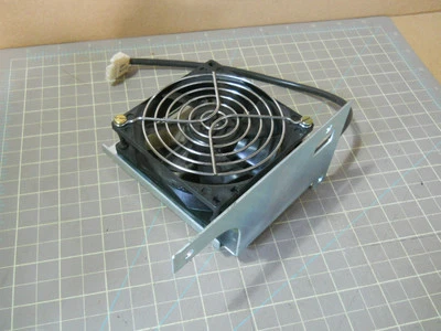 IBM 7013 90mm Supplemental Cooling Fan, Tape Drive Fan  w/ Bracket - Tested - Image 1 of 4