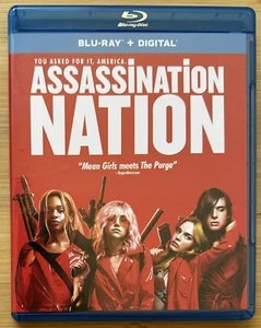 Assassination Nation (Blu-ray, 2018) Odessa Young, Suki Waterhouse, VERY GOOD! - Imagen 1 de 2