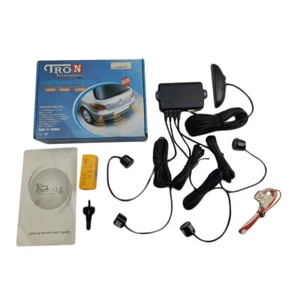 Sistema de radar trasero inverso sensor de estacionamiento TRON universal alerta JUEGO COMPLETO - Imagen 1 de 11