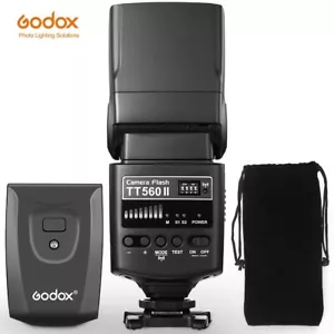 Godox TT560II Thinklite Camera Flash 433MHz Wireless Receiver 1/20000S Universal - Picture 1 of 6