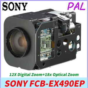 SONY FCB-EX490EP 18x optischer Zoom Auto ICR CCD Block Kamera Modul PAL System - Picture 1 of 5
