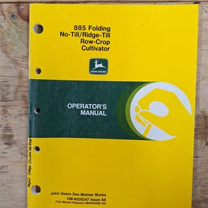 John Deere Betriebsanleitung 885 klappbarer No-Till-Reihenkulturgrubber OMN200247 - Bild 1 von 2