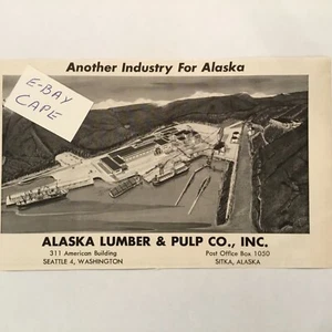 1959 Ad. Alaska Lumber & Pulp Co., Inc. Sitka, Alaska - Picture 1 of 1
