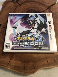 Pokemon UltraMoon - Nintendo 3DS Game Complete Cartridge Case Insert - Picture 1 of 7