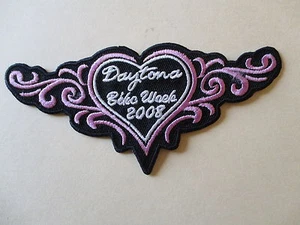 Daytona Beach Bike Week 2008 Patch - 4 5/8" x 1 7/8" Florida - Picture 1 of 1