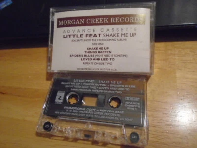 RARE PROMO Little Feat CASSETTE TAPE Shake Me Up sampler 1991 Paul Barrere rock - Image 1 of 2