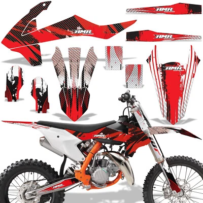 Calcomanías adhesivas gráficas para KTM SX85 2018-2024 CARBONX R Foto 1 de 2