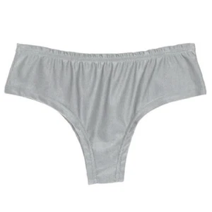 Women's Hot Yoga Fitness Exercise Gray Polyester Skinny Stretch Shorts (Medium) - Picture 1 of 2