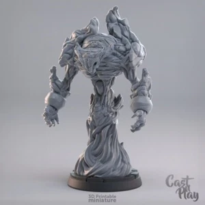 Miniatura Fire Elemental | D&D DnD | Pathfinder | RPG - Foto 1 di 1