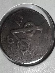 Fine 1790 Dutch VOC Duit Lot# 688 - Picture 1 of 4