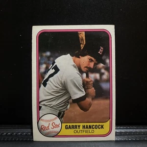 1981 Fleer #229 Garry Hancock Boston Red Sox - Picture 1 of 2
