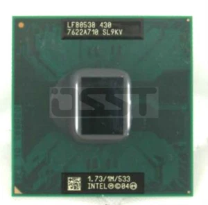 Intel Celeron Mobile CM430 SL9KV SL92F CPU Processor Socket M PGA478m 1MB 1.73GH - Picture 1 of 2