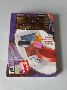 202 Games Palm OS & Pocket PC Handhelds (CD-ROM, 2003) New, Sealed - Picture 1 of 3