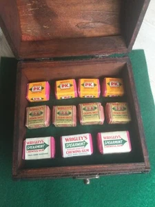 RARO originale Wrigley's "PK confezione da 4 pezzi" in vetrina - Foto 1 di 6