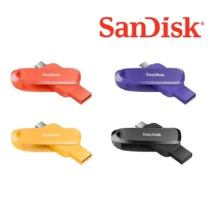 New SanDisk Dual Drive SDDDC6 USB Flash Drive Type-C 32GB 64GB 128GB 256GB 512GB - Picture 1 of 14